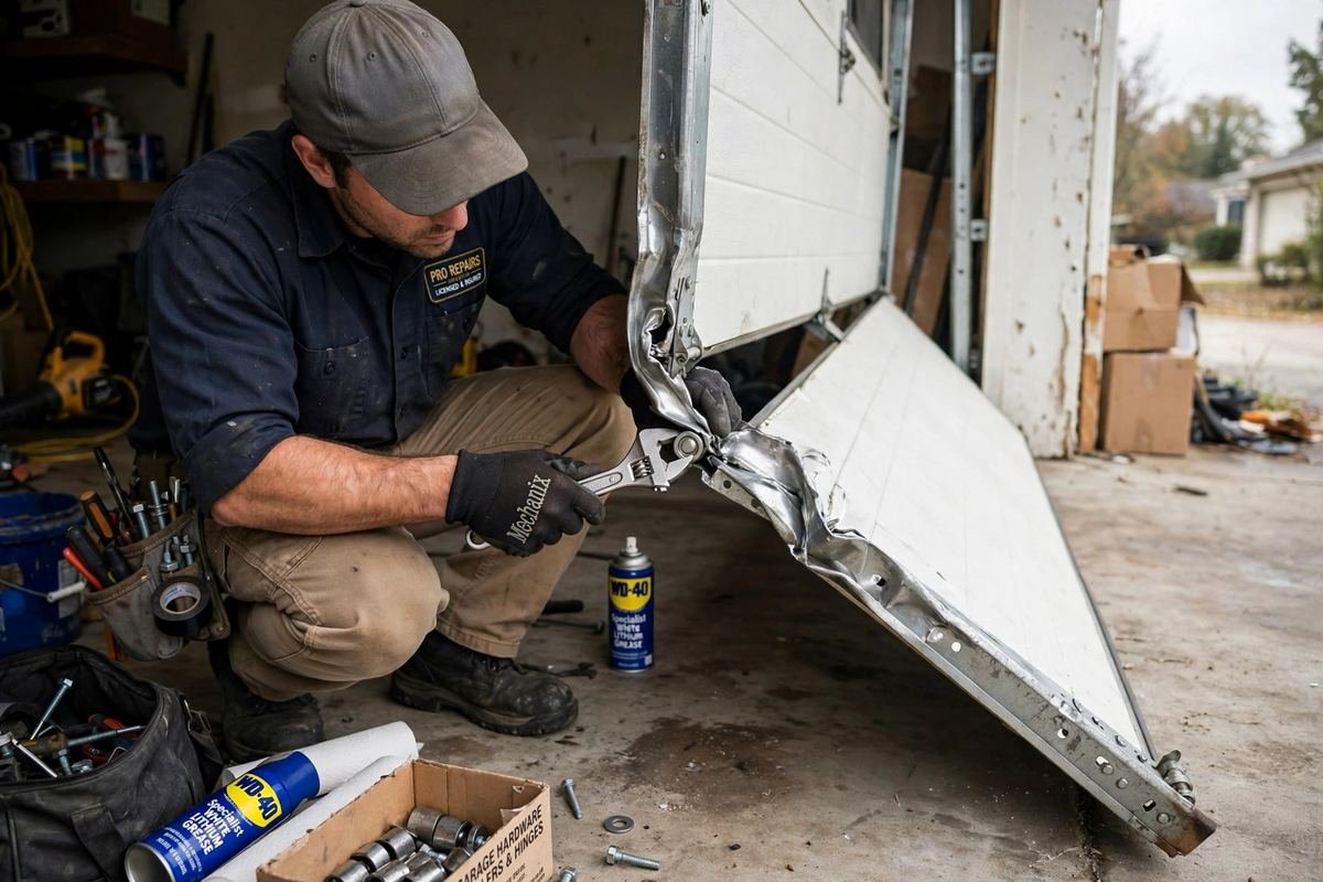 Garage Door Stuck Open? Here's Exactly What to Do